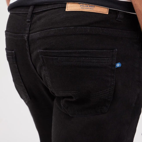 BONOBO INSTINCT DENIM BLACK MEN’S SLIM FIT JEANS - MUQQI